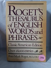 Roget's Thesaurus Of English Words And Phrases Book
