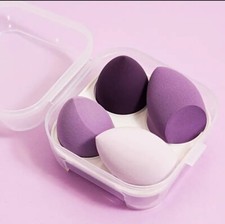 4 Pcs Gourd Water Drop Beauty Egg Set Puff Makeup Egg Cushion Cosmetic Sponge