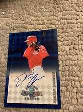Damian Jackson Autograph 1998 Donruss Century Mark reds cinn. Signature Card Cb7