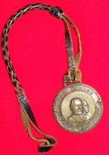 Pocket watch fob REPUBLICAN President William Howard Taft and Sherman