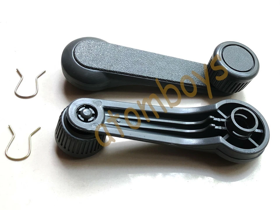 For Mazda rotary rx7 rx-7 Fc inner interior door Gray handle roller window Crank - Image 3 of 4