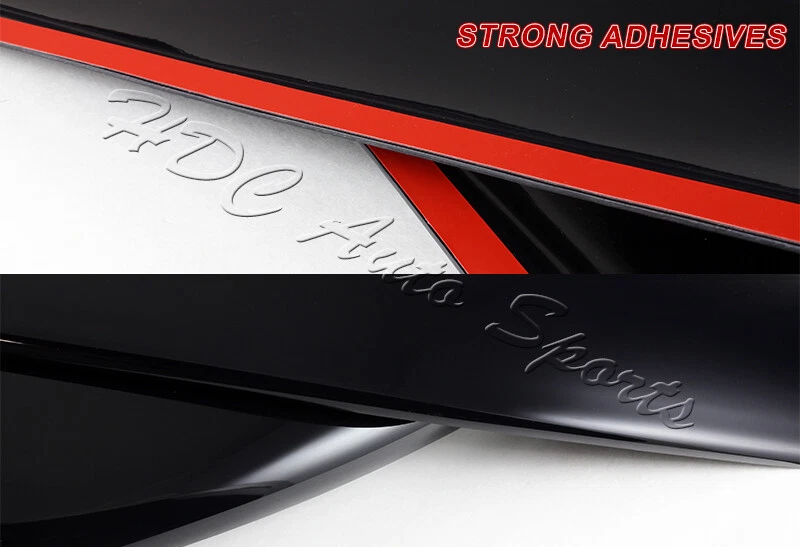 Alerón visera techo ventana trasera acrílico negro Nissan Máxima 2000-2003 Foto 4 de 4