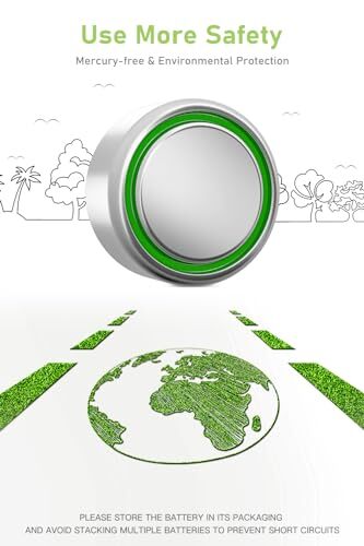 10 PACK Battery Con Cell Button 1.5V L1154 SR44 SR44W SR44SW V13GA US - Foto 12