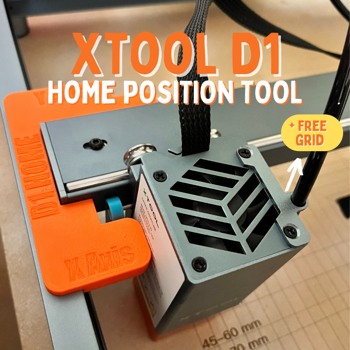 xtool d1 中古品　レーザーカッター XTool D1 10w Home position Tool + FREE grid | eBay
