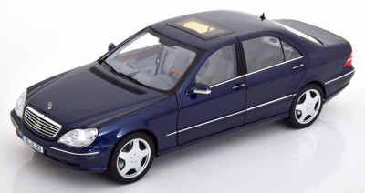 NOREV 2000 MERCEDES BENZ S55 AMG Blue Metallic 1:18 *New Item
