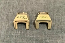 2 Honeywell Asahi Accessory Cold Shoe Clip-On For Pentax Nice Condition