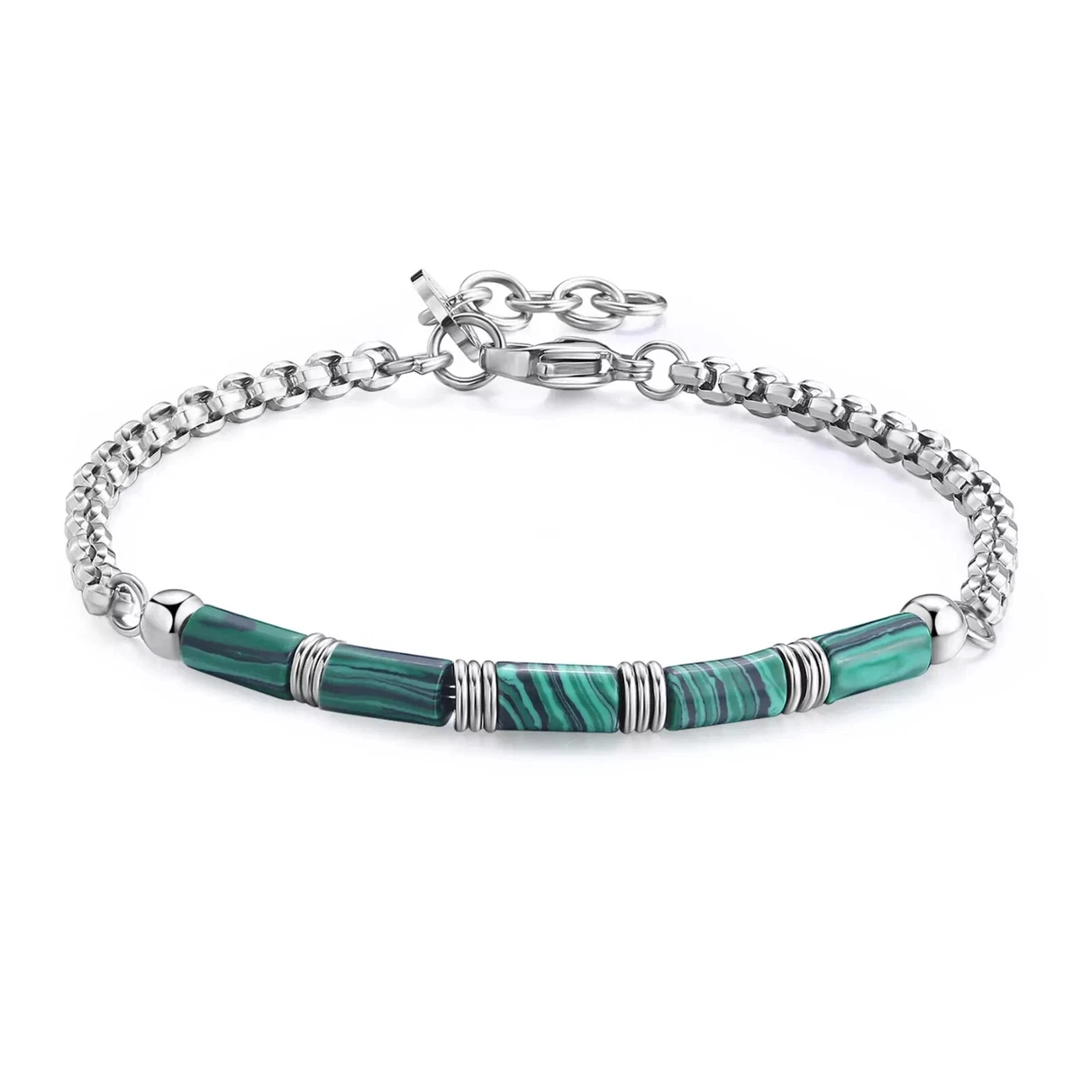 Set Di 6 Bracciali In Metallo Effetto Argento – Stili Multipli (piatti, Intrecciati, A Catena), Regolabili, Per Donna