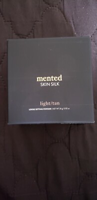 MENTED Skin Silk Loose Setting Powder LIGHT/TAN 26g. New in Box