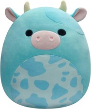 Squishmallow Tuluck 16" Blue Cow Easter 2023 Ultra Rare
