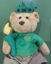 Statue Of Liberty Plush FAO Toys R Us 2014 Bear Torch Stuffed Animal 11" America