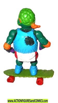 RED M *** Teenage Mutant Ninja Turtles 1991 MICHELANGELO