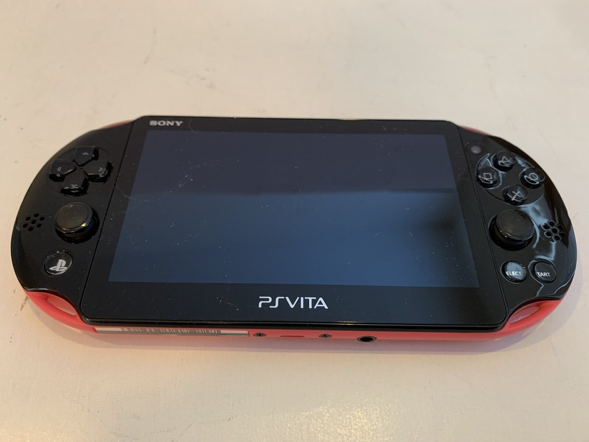Sony PlayStation Vita 2000 Black / Pink With AC Charger ****Ships 