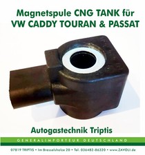 VW Spule Gas Erdgas Gasanlage 1.4 L Caddy Passat Touran 3AA959975 & 2K0959975B