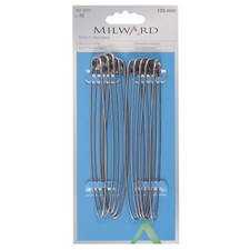 Milward Stitch Holders Steel 135mm 10 Pieces