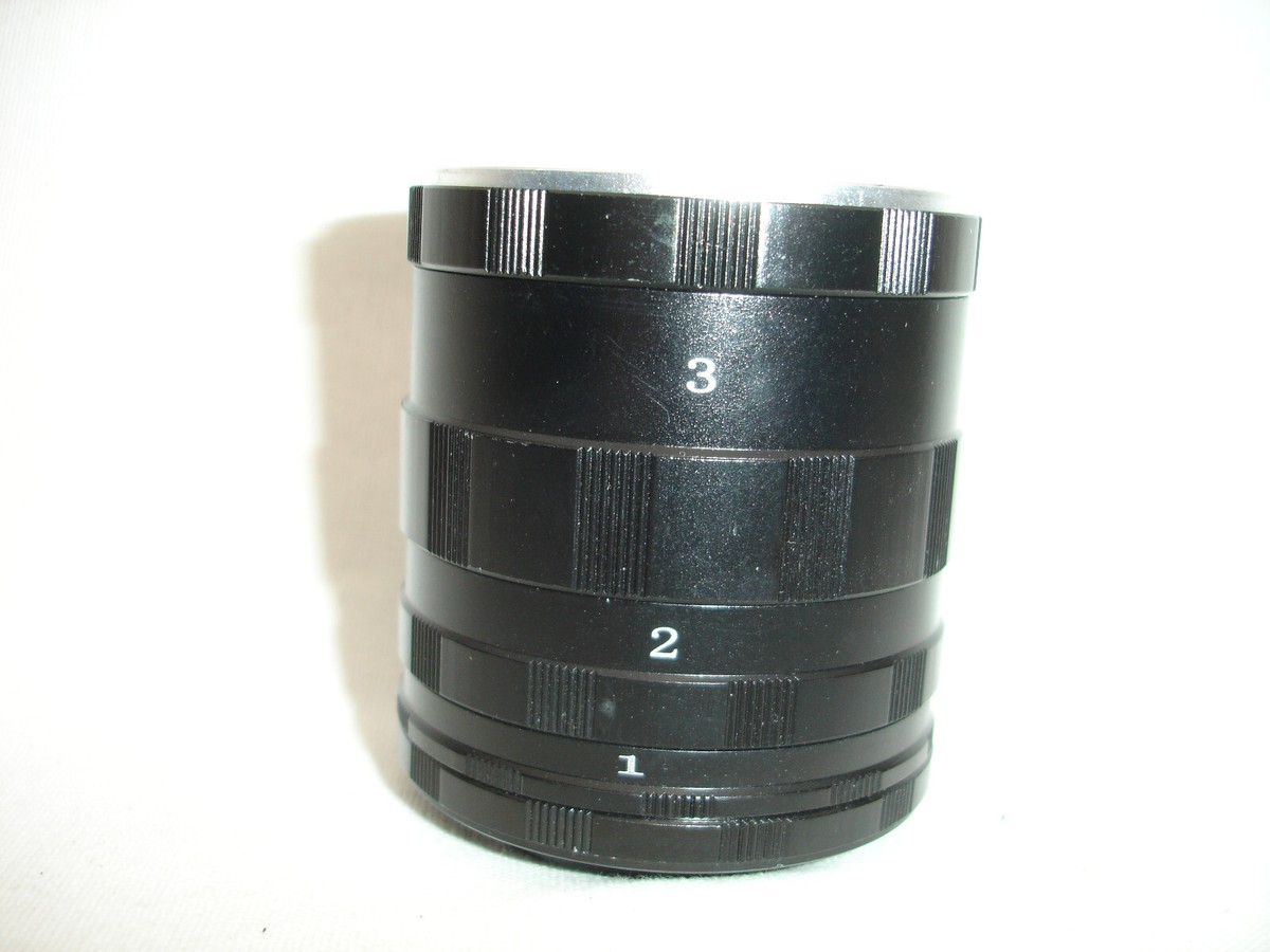 Macro Extension Tube Ring set For NIKON Ai AF DSLR SLR