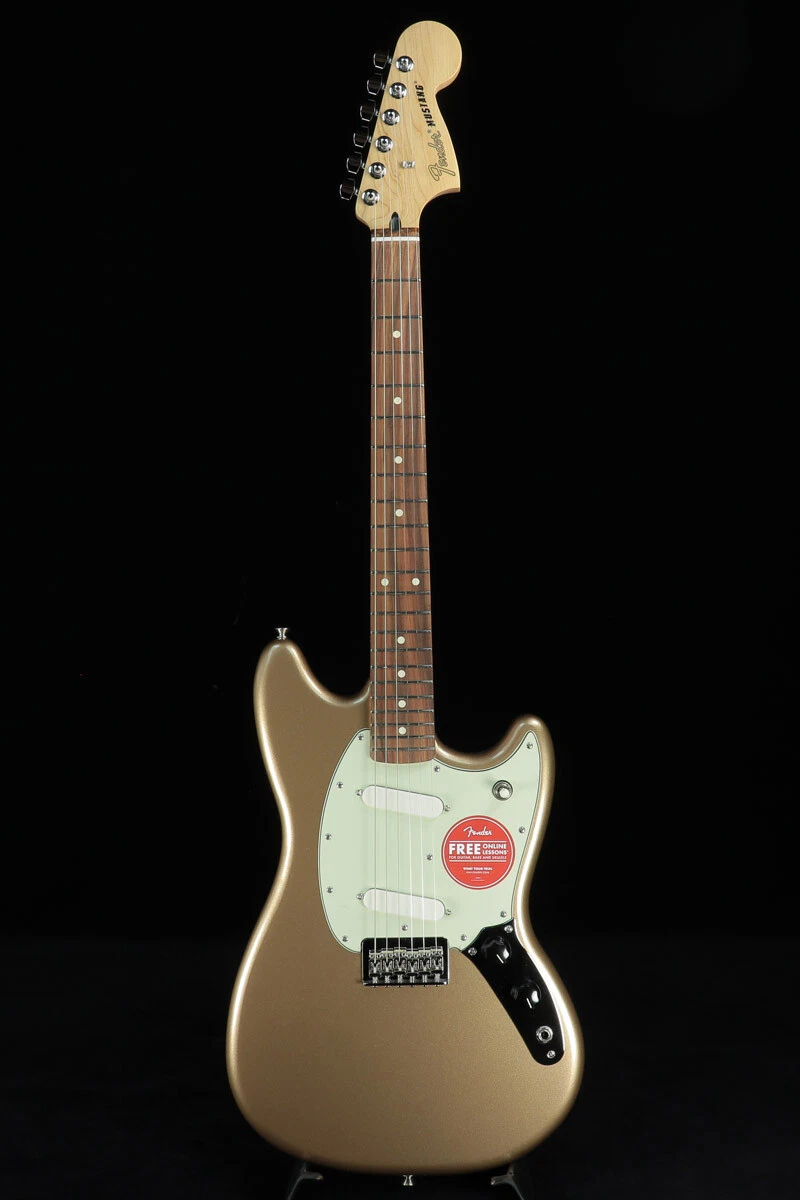 Fender 2024 mustang gold
