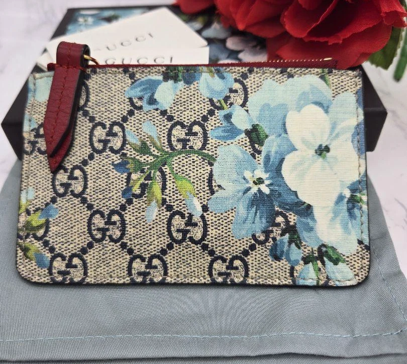 Gucci Porte monnaie Portefeuille Porte monnaie Blooms Flora GG Supreme