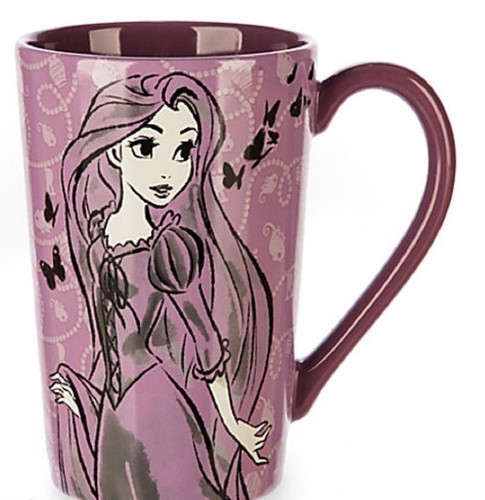 Disney Store Princess Purple Fashion Mug Rapunzel Tangled 2016 NEW - Picture 2 of 3