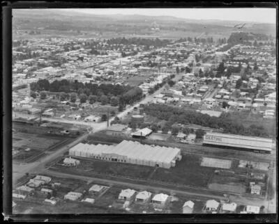 Vue Aérienne Ancienne D'Orange Et Terres Agricoles, NSW, Australie, Photo Années 1930