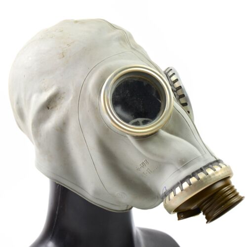Masque à gaz époque soviétique URSS visage protection respiratoire costume cosplay MOYEN - Photo 1/3