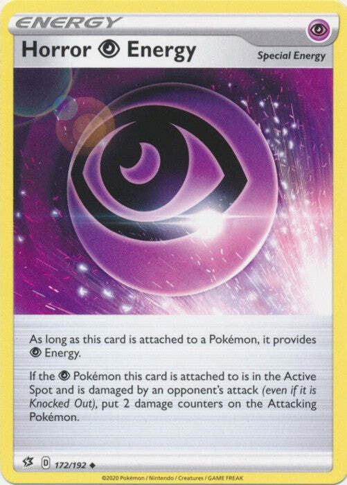 Horror Psychic Energy - 172/192 Pokemon » SWSH Rebel Clash Uncommon