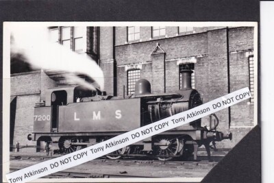 LMS - EX MIDLAND - 3F CLASS 0-6-0T  NO. 7200 - VINTAGE IMAGE - # L10159