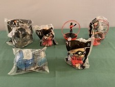 Lot Of 6 DISNEY THE INCREDIBLES McDonalds Happy Meal Toys