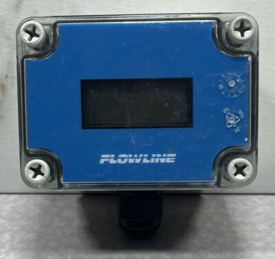 Used FLOWLINE LI21-1001 Loop Powered NEMA 4X Panel Meter