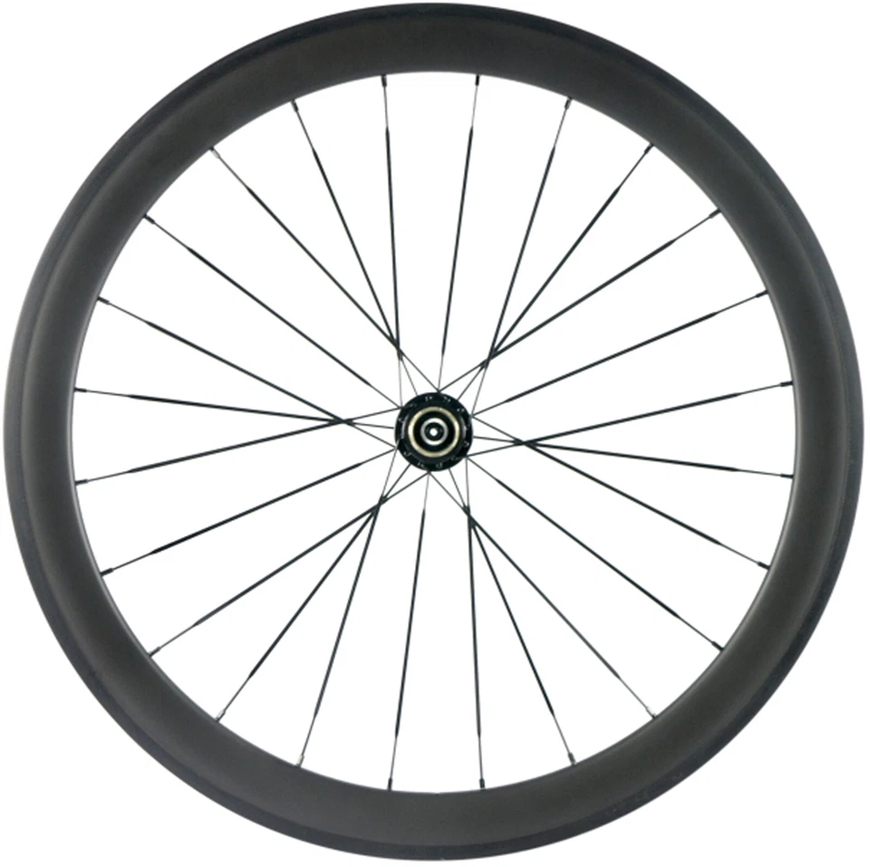 Carbon Laufradsatz 50mm Tiefe 23mm Drahtreifen Laufräder 700C UD Matt Shimano - Bild 4 von 4