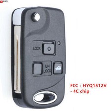 For Lexus Es300 Gs300 Is300 1998-2005 Flip Modify Remote Key Fob Hyq1512v - 4c For Lexus Es300 Gs300 Is300 1998-2005 Flip Modify Remote Key Fob Hyq1512v - 4c