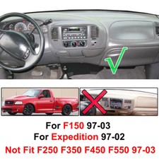For Ford F150 F-150 1997-2003 Dash Cover Mat Black 2002 2001 2000 1999 1998