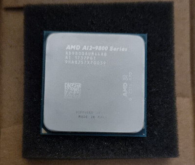 AMD A12-9800 Socket AM4 CPU Processor 3.8GHz 4-Core 8-GPU 2M 65W