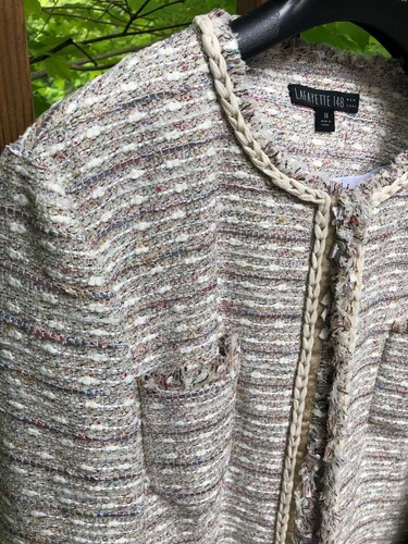 Lafayette 148 textured tweed jacket 