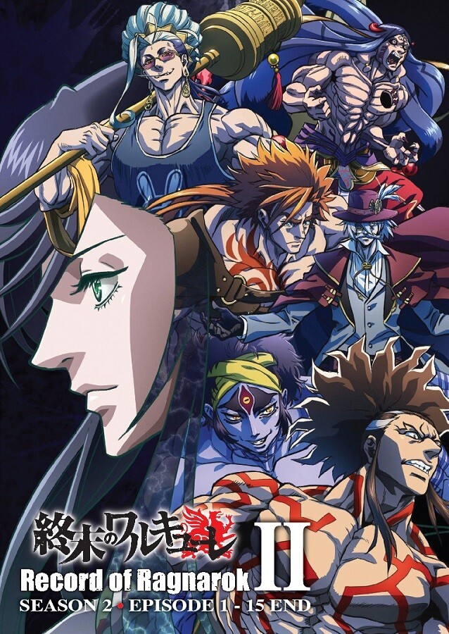DVD Anime Record Of Ragnarok Season 1+2 Series (1-27 End) English