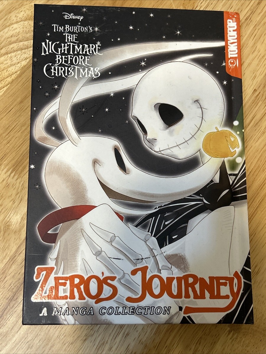 Tim Burtons Nightmare Before Christmas Zeros Journey Manga Books 1