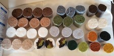Wolf Latch Hook Rug Canvas  Yarn Lot Open Kit JP Coats Acrylic 37 rolls
