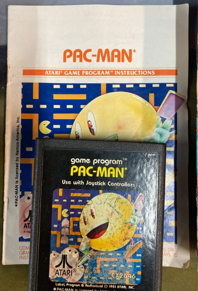 Star Raiders, Phoenix, E.T., Pac-Man, Demons to Diamonds - Atari 2600 w/ Manuals - Image 4 of 4