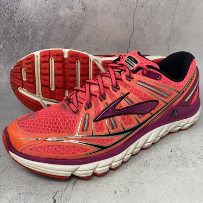 Brooks Transcend Ultimate Ride Women's Sz 10 M (B) Pink