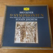Bruckner Berliner Philharmoniker Jochum 9 Symphonien DG 104 929 READ FOR ISSUES