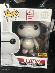IN HAND Funko Pop Baymax Diamond Series *Hot Topic Exclusive* #111 Big Hero 6 | eBay