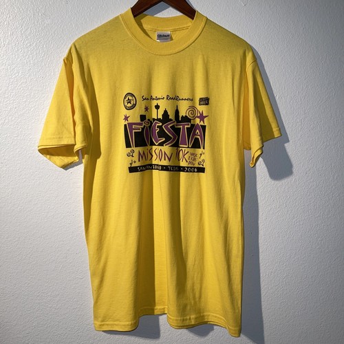 Vintage Graphic Tee San Antonio Texas Utsa Runners Marathon Shirt 