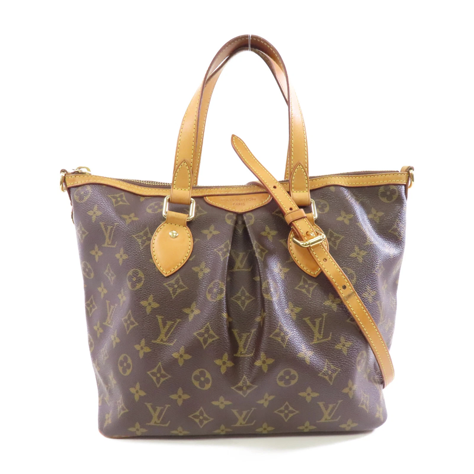 LOUIS VUITTON（LV） Borsa a tracolla Louis Vuitton LV GHW Palermo PM 2 vie M40145 monogramma marrone