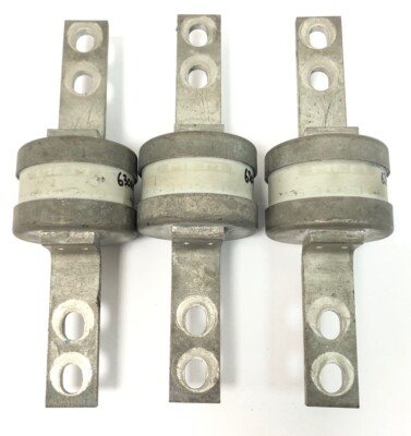 3 x MEM MEM 630SH9 630AMP HRC Sicherung 80kA 415vAC BS88 Typ gG Befestigung 133/184 mm