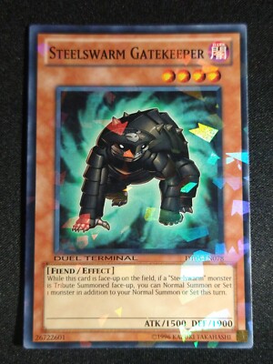 Yu-Gi-Oh! Steelswarm Gatekeeper Card - DT05-EN078 Common 1st Edition - Duel Terminal 5 Monster - View #12