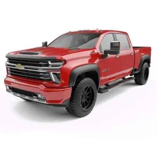 EGR Rugged Matte Fender Flares For 2020 - 2025 Silverado 2500 HD / 3500 HD