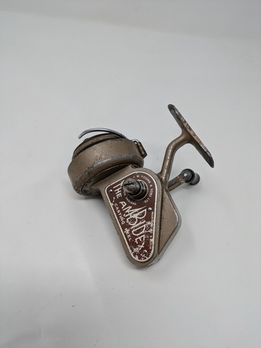 The Ambidex- Vintage Metal Fishing Casting Reel  No1 Young Of Redditch England - Afbeelding 1 van 7