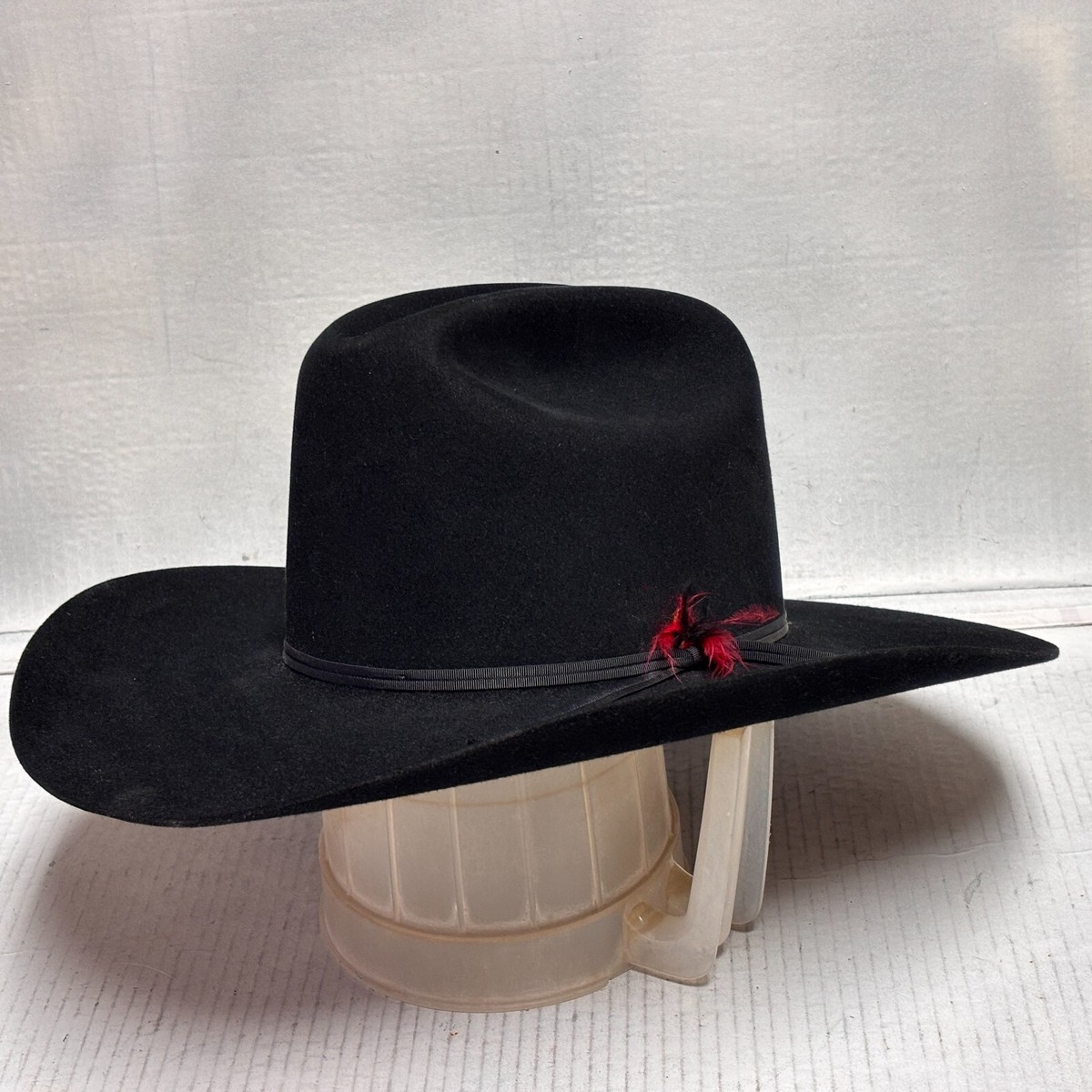 80s TEXAS HATS Cowboy Hat XXXXX BEAVER 黒 80s TEXAS HATS Cowboy Hat XXXXX BEAVER 黒 vintage STETSON