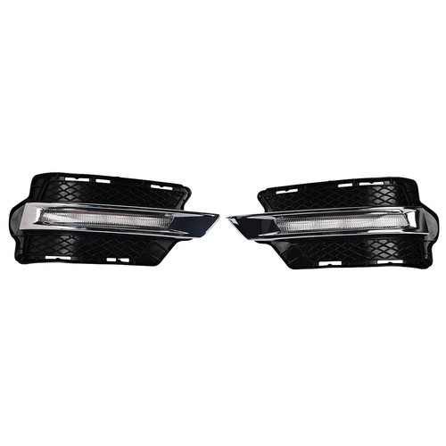 2PCS Per Benz classe GLK X204 2014-15 LED DRL luce diurna fendinebbia pannello - Picture 13 of 13
