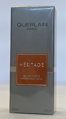 HERITAGE by Guerlain EDT 3.3 / 100ml For Men New in Box Sealed. March 2019.