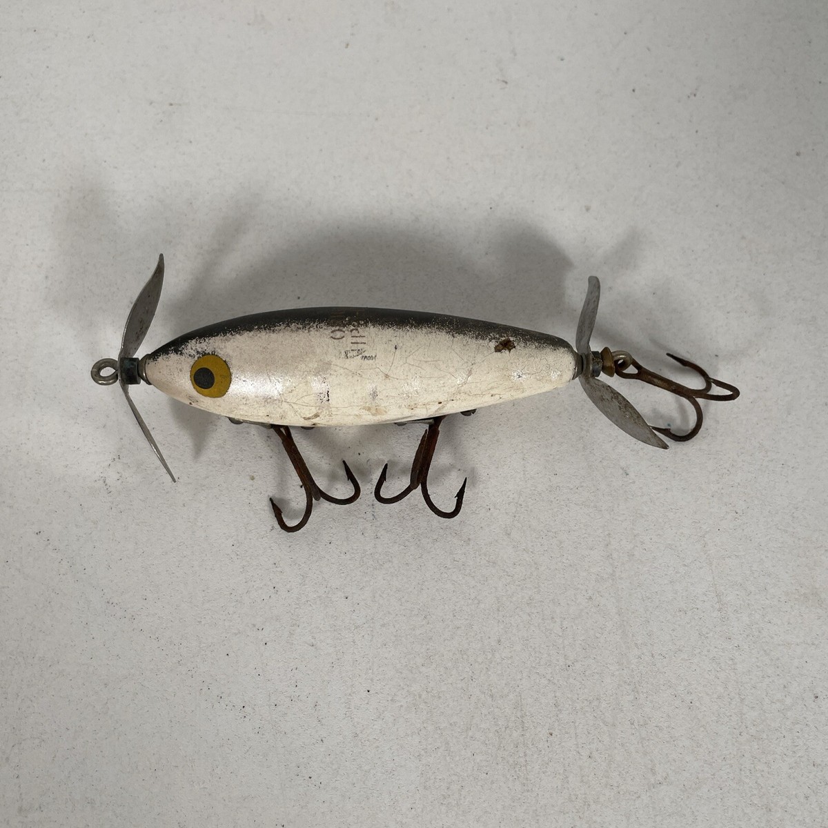 サウスベンド　ニップアイディディー　ウッド Vintage South Bend Nip-I-Diddee Wood Lure, 1/2oz Perch